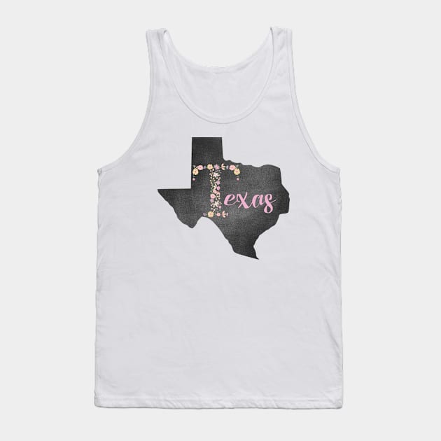 Texas flower state Tank Top by HappyArt